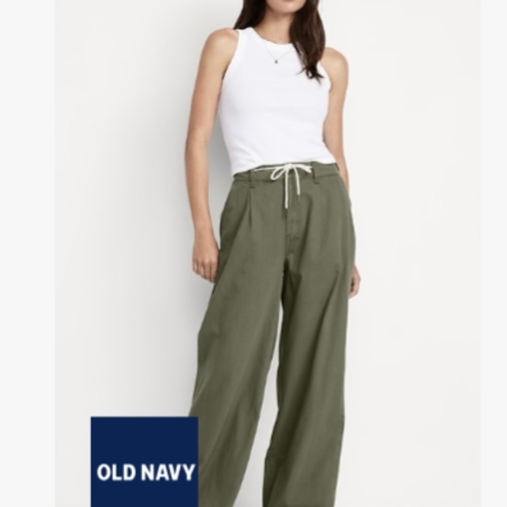 Old Navy Women's Sage Wide-Leg Pants